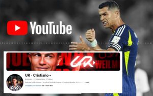 Cristiano Ronaldo YouTube channel.