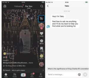 TikTok’s New AI Chatbot Tako