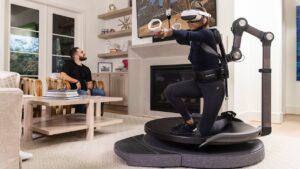 VR treadmill